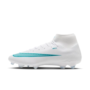Korki piłkarskie z wysoką cholewką na różne typy nawierzchni Nike Mercurial Superfly 11 Academy - Biel