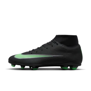 Korki piłkarskie z wysoką cholewką na różne typy nawierzchni Nike Mercurial Superfly 11 Club - Czerń