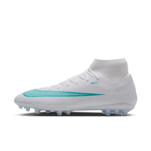 Korki piłkarskie z wysoką cholewką na sztuczną murawę Nike Mercurial Superfly 11 Academy - Biel