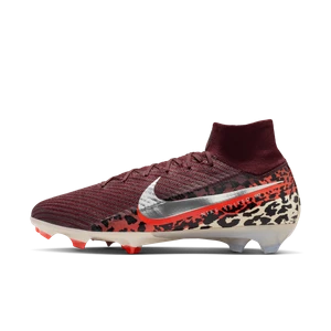 Korki piłkarskie typu high top na twardą murawę Nike United Mercurial Superfly 10 Elite - Czerwony