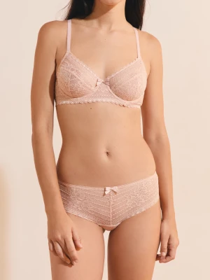 Koronkowe biodrówki Etam rose givre