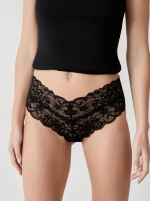 Koronkowe hipstery v-shape Etam