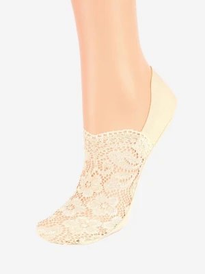 Koronkowe Wyższe Skarpetki Stopki High P36 Marilyn