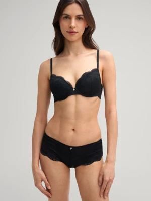 Koronkowy biustonosz Beautiful w kolorze czarnym Joop