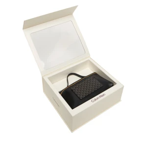 Kosmetyczka Calvin Klein Emblem Aop Beauty Case Giftset LV04F1102G Czarny