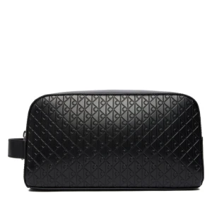 Zdjęcie produktu Kosmetyczka Calvin Klein Embossed Emblem Washbag LV04D1146G Czarny