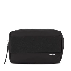 Kosmetyczka Calvin Klein Wide Strap Nylon Washbag K60K611093 Czarny