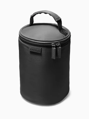 Kosmetyczka damska tuba duża czarna Puccini