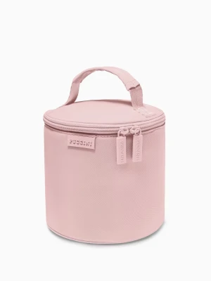 Kosmetyczka damska tuba różowa Puccini