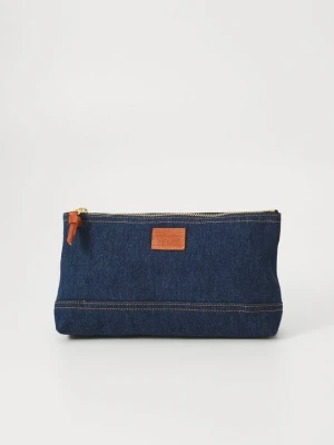 Kosmetyczka Levi's niebieski denim