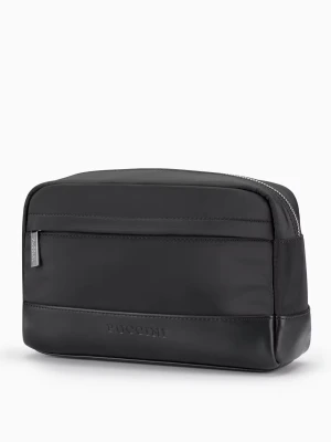 Kosmetyczka materiałowa prostokątna czarna Puccini