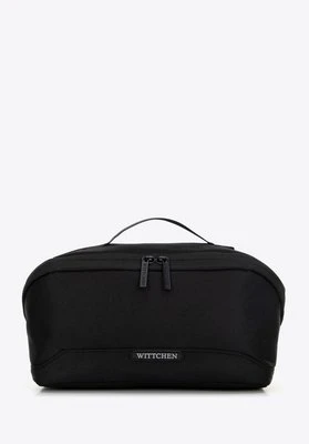 Kosmetyczka podróżna dwukomorowa czarna Wittchen