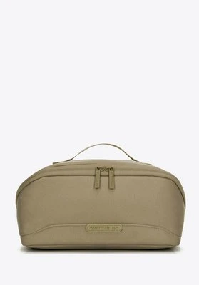 Kosmetyczka podróżna dwukomorowa oliwkowa Wittchen