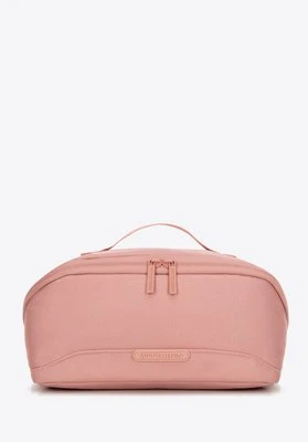 Kosmetyczka podróżna dwukomorowa różowa Wittchen