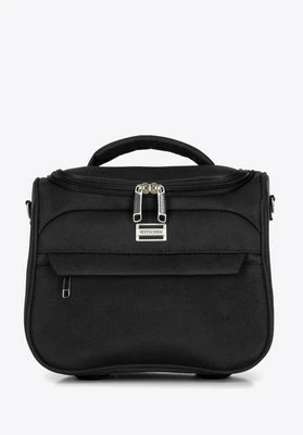 Kosmetyczka podróżna miękka jednokolorowa Wittchen