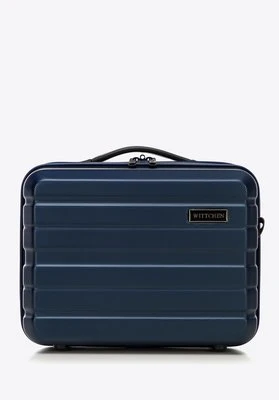 Kosmetyczka podróżna z ABS-u granatowa Wittchen
