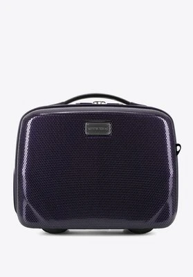 Kosmetyczka podróżna z polikarbonu jednokolorowa granatowa Wittchen