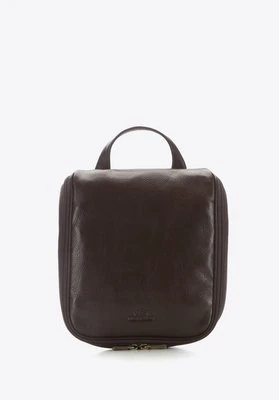 Kosmetyczka skórzana płaska Wittchen