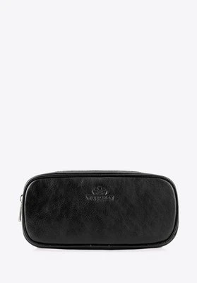 Kosmetyczka skórzana podłużna Wittchen