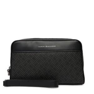 Zdjęcie produktu Kosmetyczka Tommy Hilfiger Th Flag Monogram Pouch AM0AM14146 Czarny