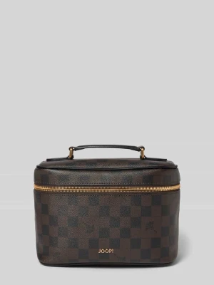 Kosmetyczka z detalem z logo Joop!
