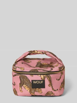 Kosmetyczka z detalem z logo model ‘Blush’ WOUF
