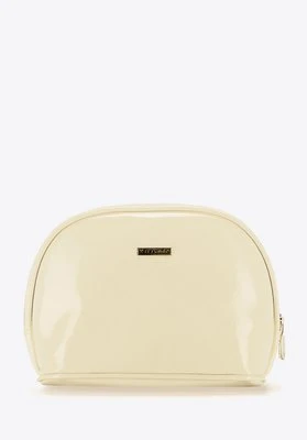 Kosmetyczka z lakierowanej ekoskóry duża Wittchen