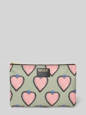 Kosmetyczka z naszywką z logo model ‘Glow’ WOUF