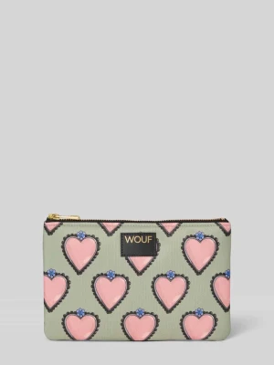 Kosmetyczka z naszywką z logo model ‘Glow’ WOUF