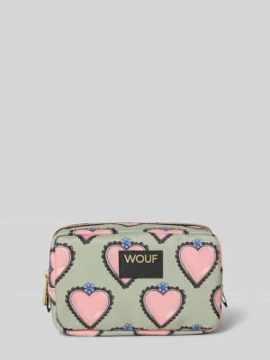 Kosmetyczka z naszywką z logo model ‘Glow’ WOUF