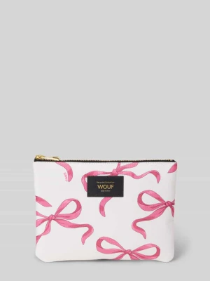 Kosmetyczka z naszywką z logo model ‘Rita’ WOUF
