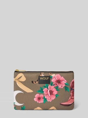 Kosmetyczka z naszywką z logo model ‘Rodeo’ WOUF
