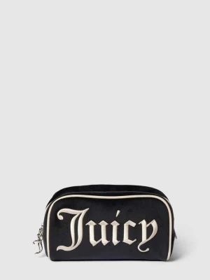 Kosmetyczka z wyhaftowanym logo model ‘IRIS’ Juicy Couture