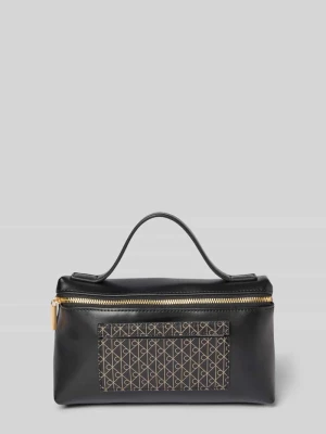 Kosmetyczka ze wzorem z logo i uchwytem CK Calvin Klein