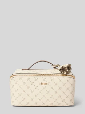 Kosmetyczka ze wzorem z logo i uchwytem Joop!