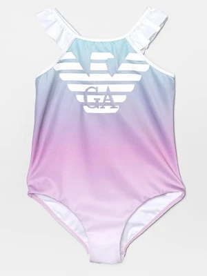 Kostium kąpielowy Armani Exchange jasnoróżowy