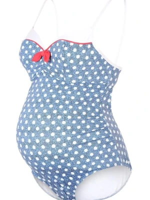 Kostium kąpielowy Cache Coeur niebieski denim