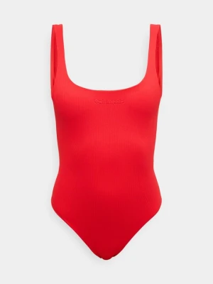 Kostium kąpielowy Calvin Klein czerwony