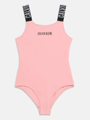 Kostium kąpielowy Calvin Klein różowy