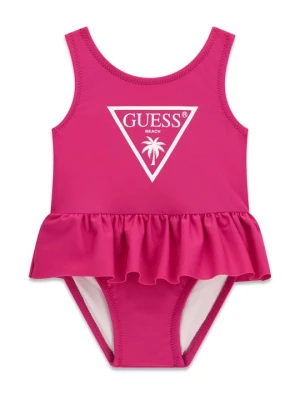 Kostium kąpielowy Guess fioletowy