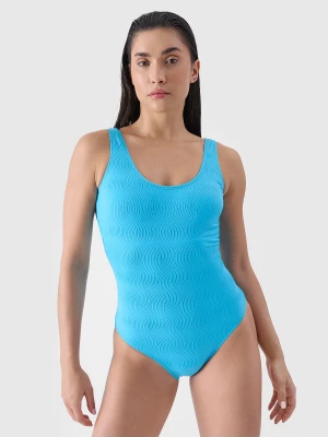 Kostium kąpielowy jednoczęściowy damski - niebieski 4F