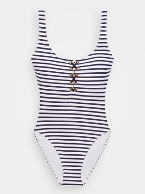 Kostium kąpielowy Lauren Ralph Lauren granatowy
