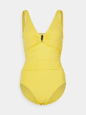 Kostium kąpielowy Lauren Ralph Lauren żółty