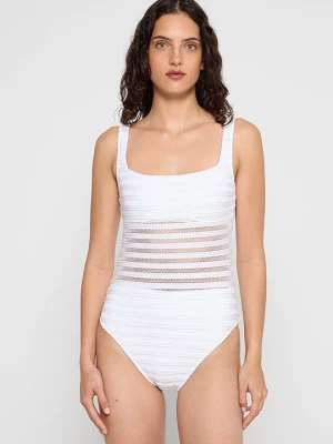 Kostium kąpielowy Lauren Ralph Lauren biały
