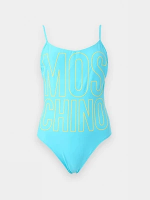 Kostium kąpielowy MOSCHINO jasnoniebieski