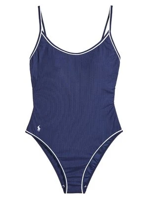 Kostium kąpielowy Polo Ralph Lauren granatowy