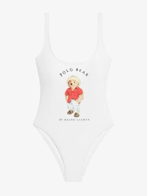 Kostium kąpielowy Polo Ralph Lauren biały