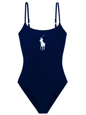 Kostium kąpielowy Polo Ralph Lauren granatowy
