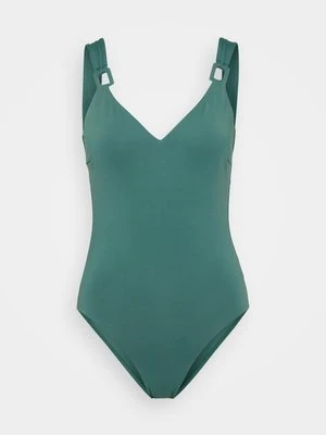 Kostium kąpielowy Seafolly ciemnozielony