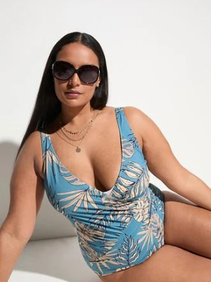 Kostium kąpielowy shape, dłuższa długość, z poliamidu z recyklingu, średni stopień modelowania sylwetki bonprix